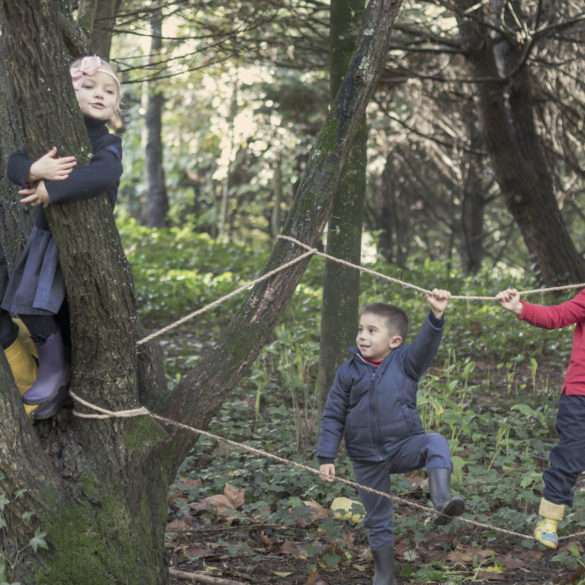 Experiencing nature with children in the heart of the forest in Portugal. A photography mission entrusted to Juan Manuel Castro Prieto