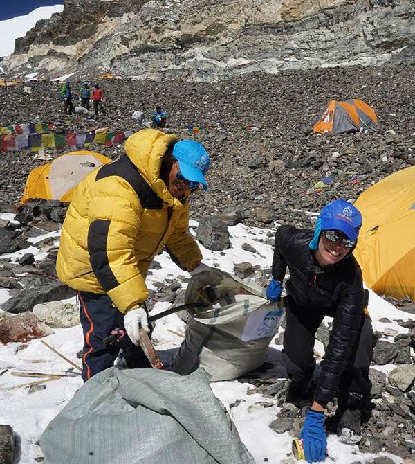 clean everest déchets marion lauréate terre de femmes