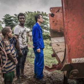 FAUSTO PODAVINI. Reportage en Ethiopie, vallée de l’Omo