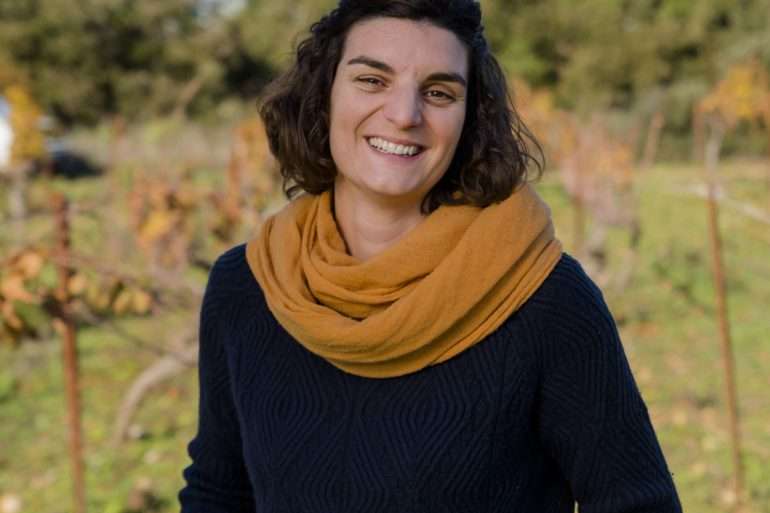 Pauline Chatin, 2020 Terre de Femmes France Award winner, Vignes de Cocagne