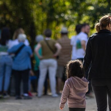 Stand engagé lors d’un Festival avec la Fondation Yves Rocher pour la biodiversité