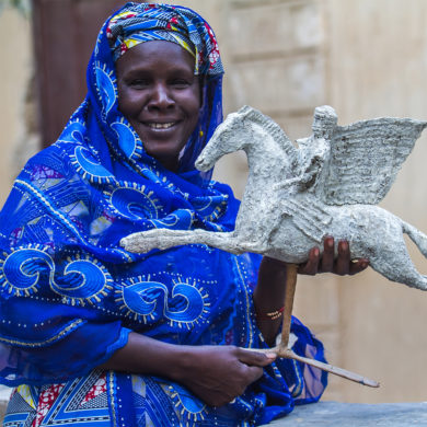 Haoua Toure lauréate Terre de Femmes 2022 Espagne Fondation Yves Rocher