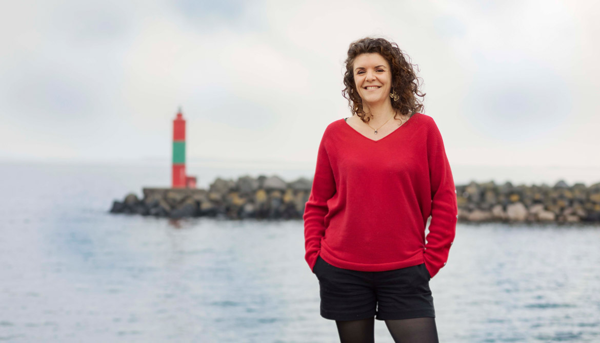 Émilie Varraud, winner of the Terre de Femmes 2014 Award and the Yves Rocher Foundation’s Special 20th Anniversary Award