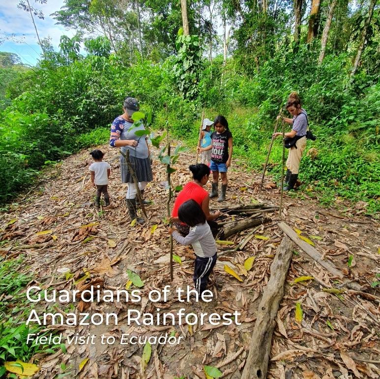 In Ecuador, the Sarayaku people work to protect the Amazon rainforest - Ishpingoale - Equateur