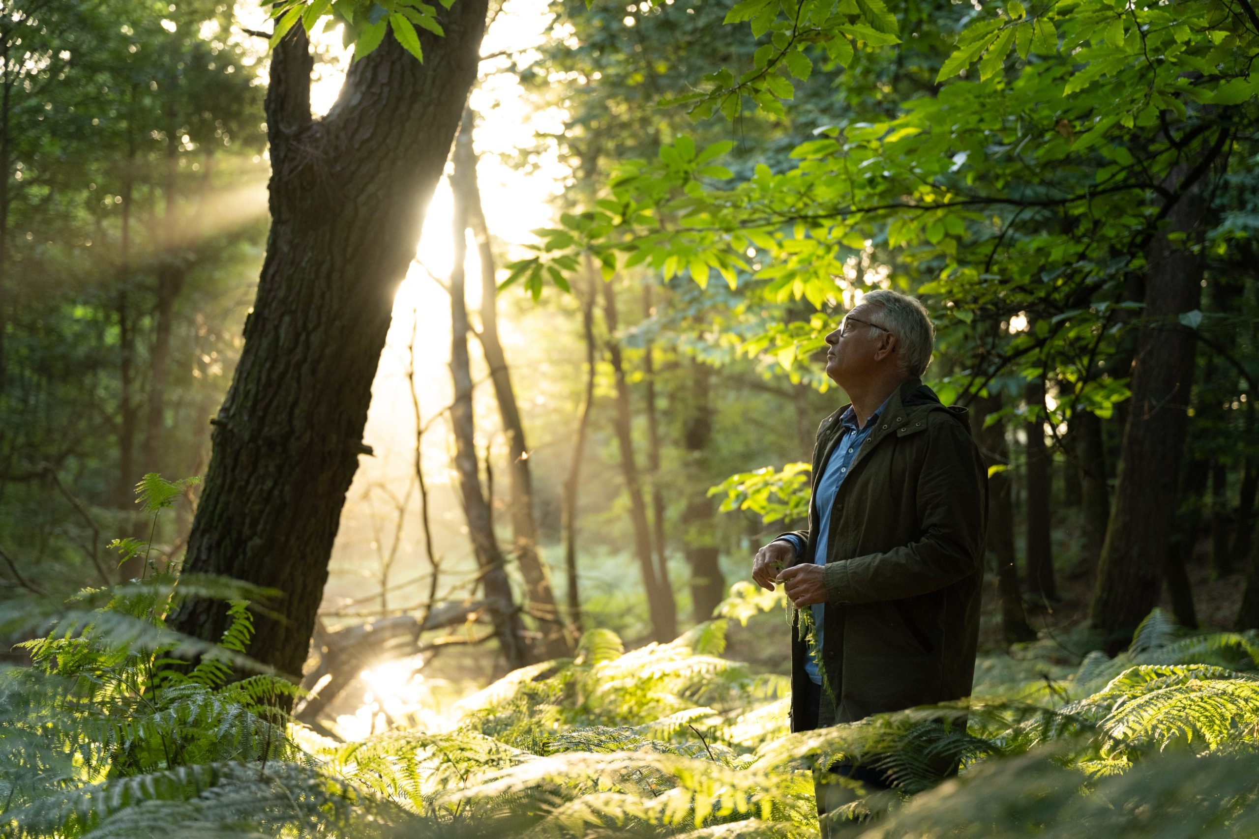 Jacques Rocher sur les terres de La Gacilly