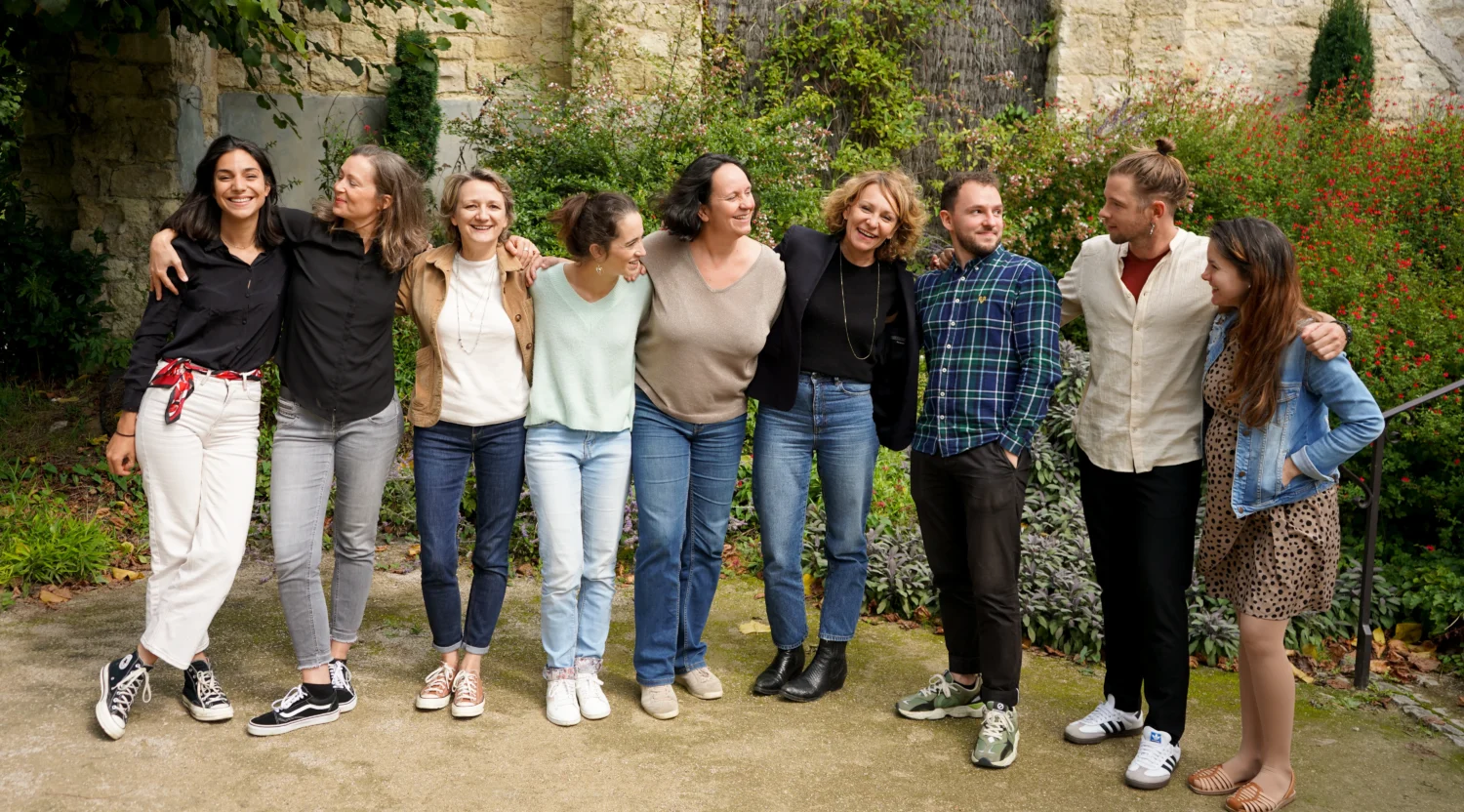 Equipe Fondation Yves Rocher 2024