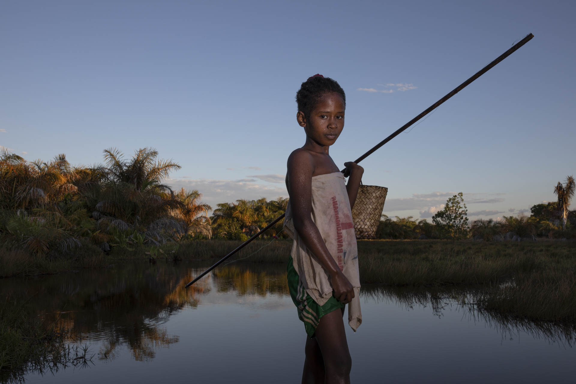 Ici, la population vit en harmonie avec la nature et trouve ce dont elle besoin pour se nourrir dans son environnement immédiat.